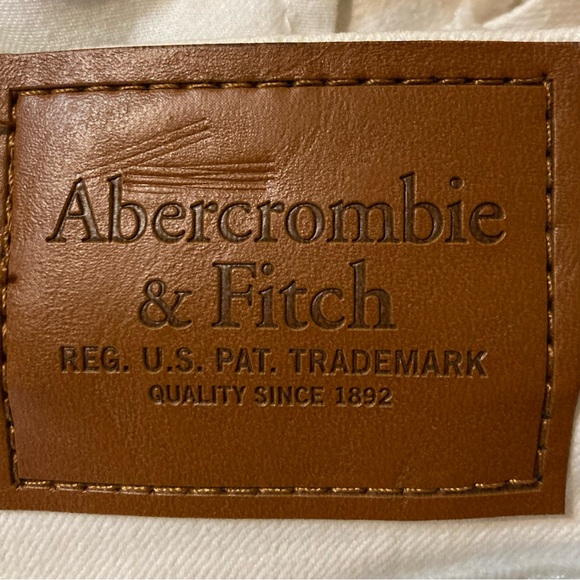 Abercrombie and Fitch men’s white size 32-34 white skinny jeans - Picture 4 of 6